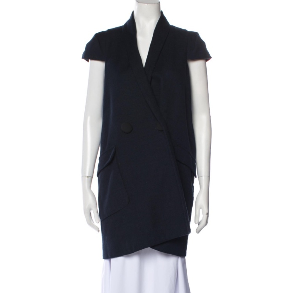 NWT Roland Mouret cotton short-sleeved coat US 2, UK6